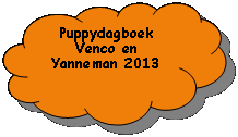 Gereserveerd: Puppydagboek Venco en Yanneman 2013